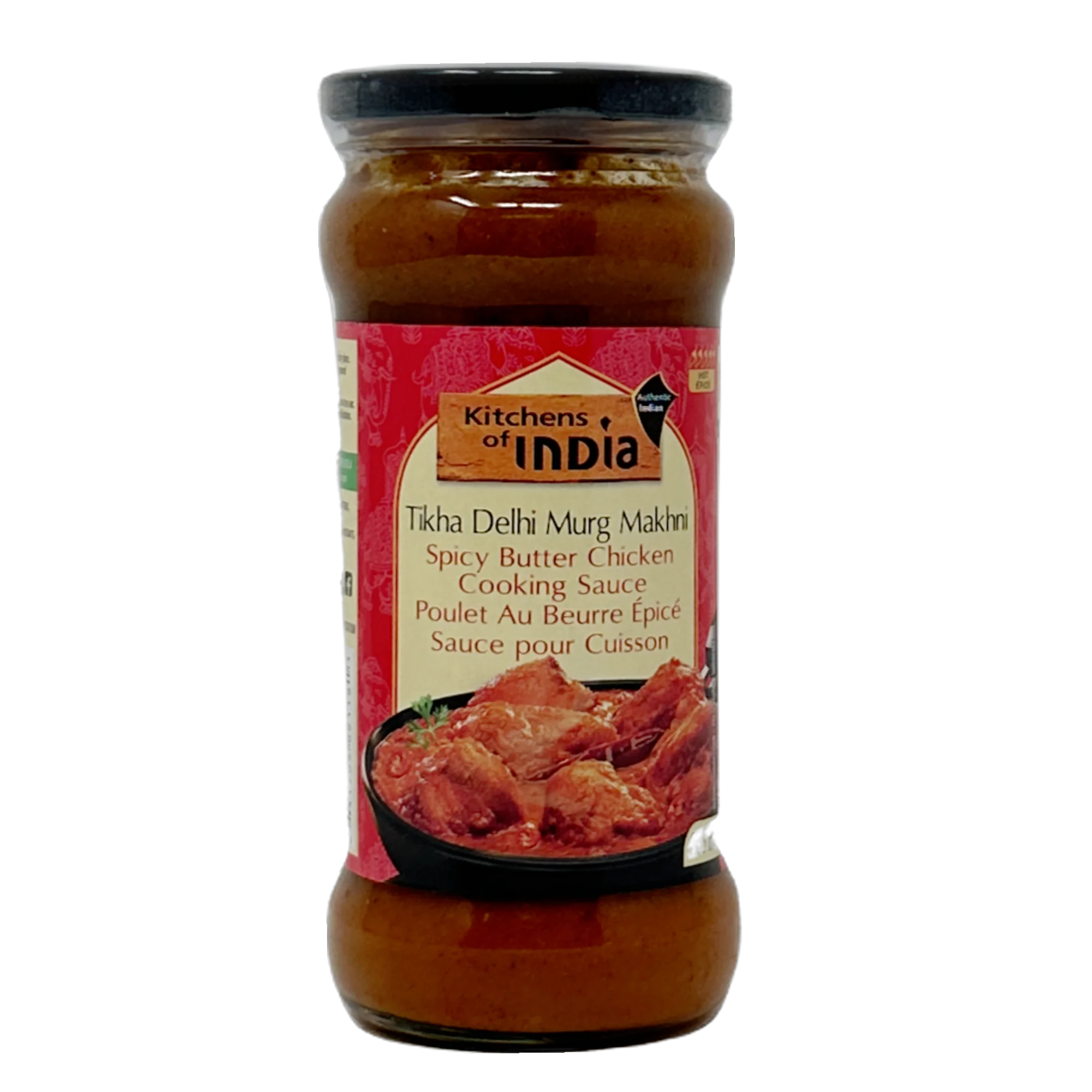 Kitchens Kitchens of India Tikha Delhi Murg Makhni Cooking Sauce 335m 